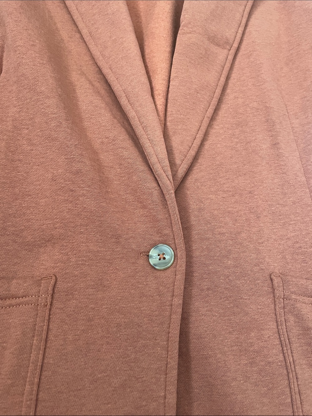 Women's Rust Single-Button Blazer - Picture 4 of 8